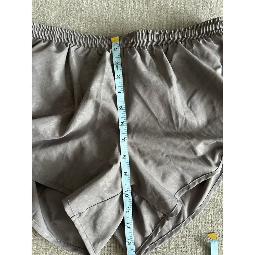Nike Womens Shorts M Dri Fit Running Track Gray Lightweight - Picture 9 of 10